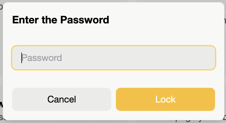 Enter password